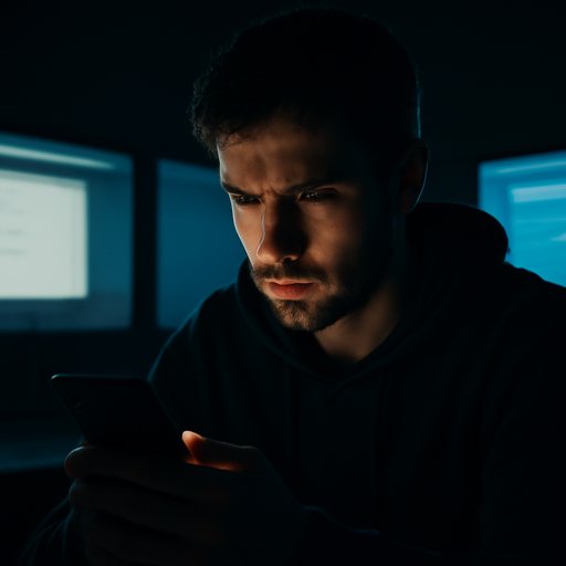 m71 app support chat on smartphone